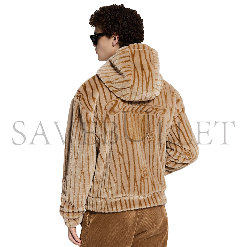 l0vis Vvtt0n epi fleece hooded blouson 1ajcdz